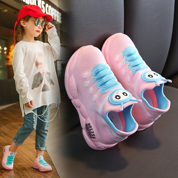 Tenisi casual pentru copii cu aplicatie in trei culori potriviti pentru baieti si fete