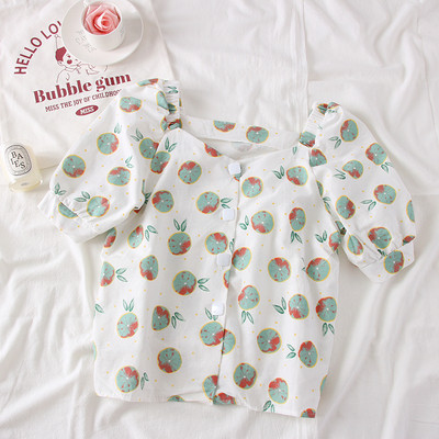 Bluză de damă modernă cu nasturi - mai multe culori