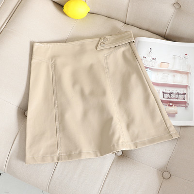 Fusta scurta de dama din piele ecologica in mai multe culori