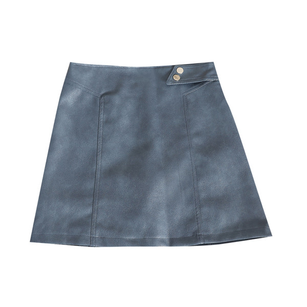 Fusta scurta de dama din piele ecologica in mai multe culori