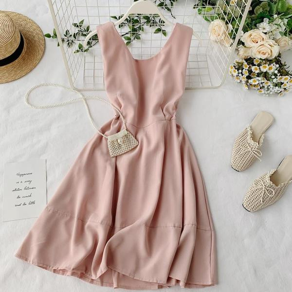 Rochie scurta de dama in patru culori