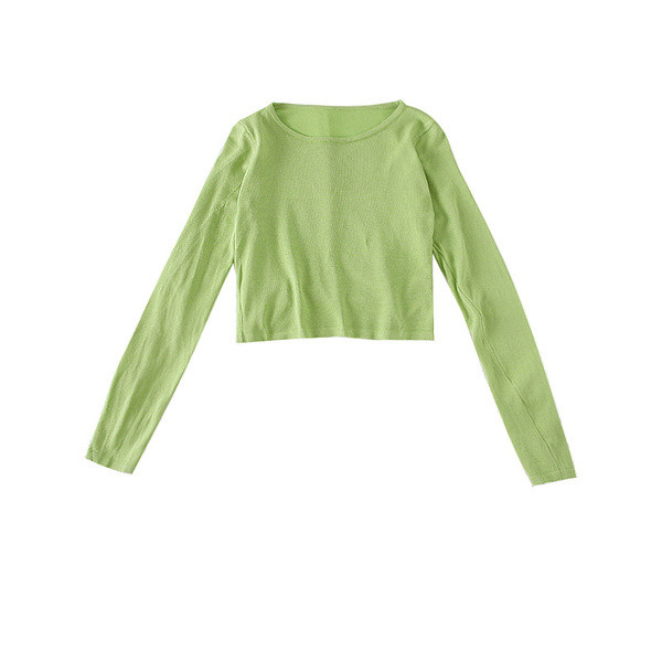 Bluza de dama model nou cu maneci lungi si decolteu O