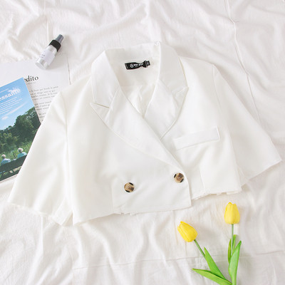 Geaca de dama stil nou model - alb si gri