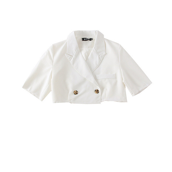 Geaca de dama stil nou model - alb si gri