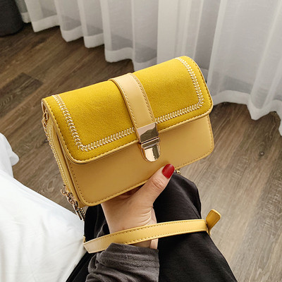 Geanta de dama moderna cu inchidere metalica in patru culori