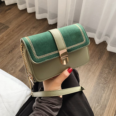 Geanta de dama moderna cu inchidere metalica in patru culori