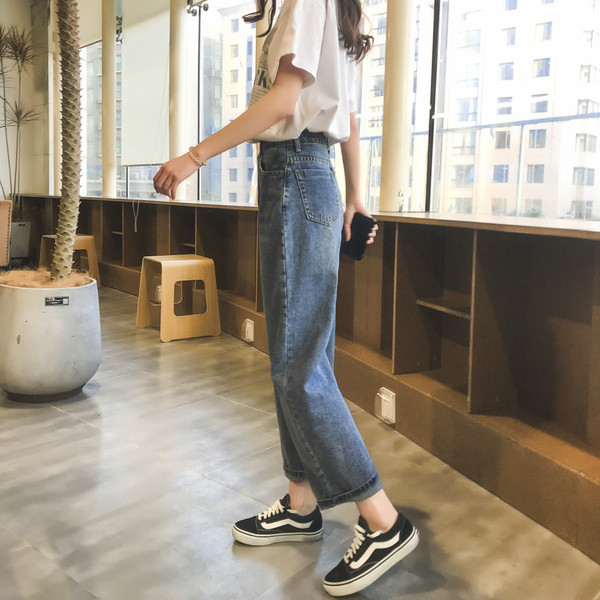 Blugi casual dama 7\8 lungime in trei culori