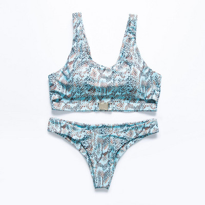 Κομψό γυναικέιο μαγιό σε δύο χρώματα