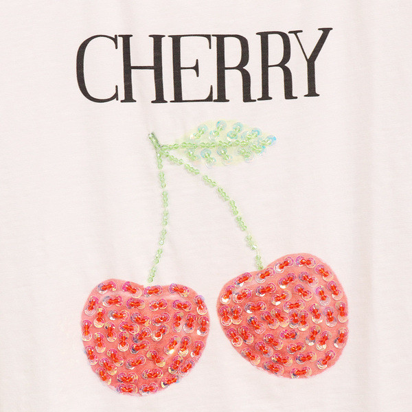 Modern női szett két részből, rátéttel és flitterekkel