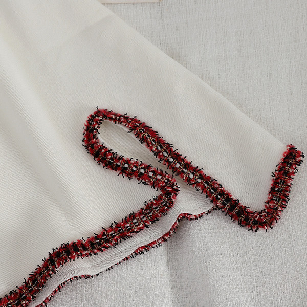 Set elegant pentru femei din două părți în alb și negru