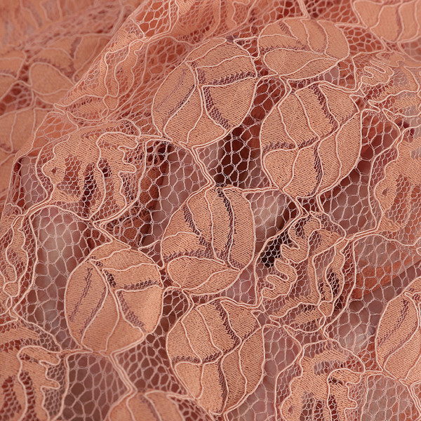 Három részből álló női csipkekészlet zöld és narancs színben