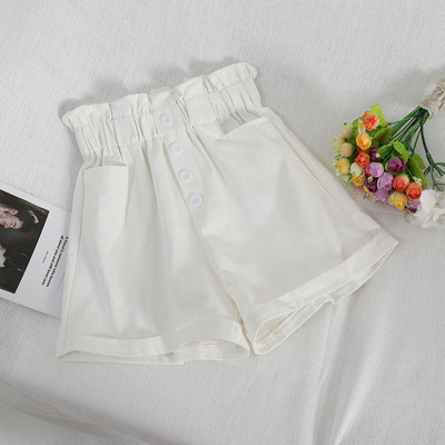 Ежедневни дамски къси панталони с висока талия в пет цвята