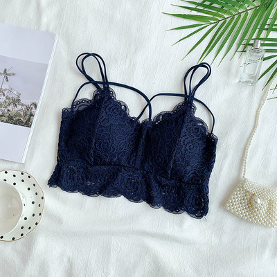 Női csipke melltartó négy színben