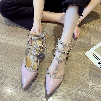 Pantofi de dama extravaganti cu toc inalt in mai multe culori - model ascutit