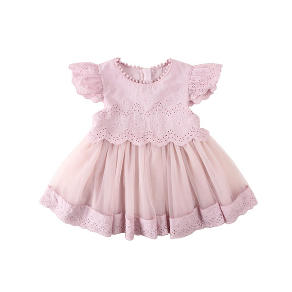 Új modell lila-fehér gyerekruha lányoknak