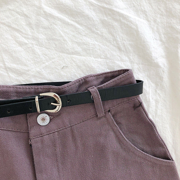 Pantaloni scurți casual cu talie înaltă în mai multe culori