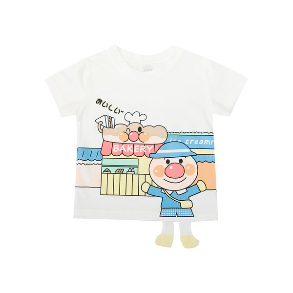 Tricou casual pentru copii alb cu aplicatii-pentru baieti