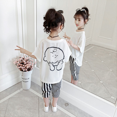 Új modell gyerek szett lány nadrághoz és blúzhoz