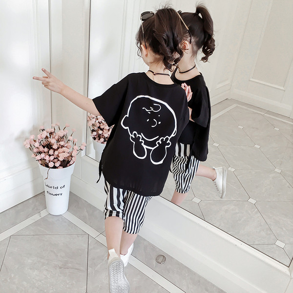 Új modell gyerek szett lány nadrághoz és blúzhoz