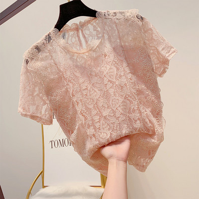 Női csipkeblúz négy színben