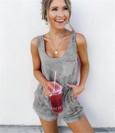 Női alkalmi kombiné nyakkendővel és zsebbel több színben