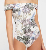 Γυναικεία ολόσωμο μαγιό με floral πριντ