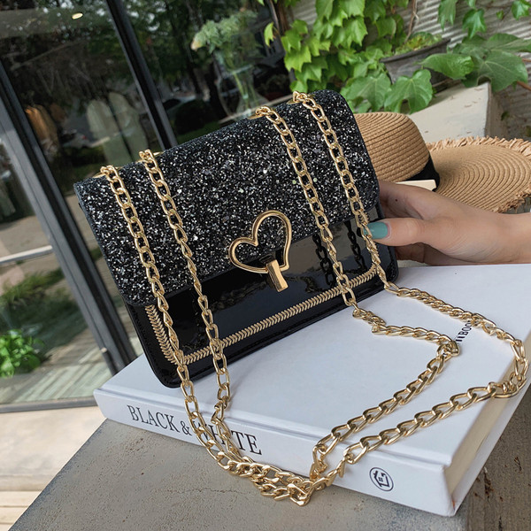 Geanta mica de dama cu maner lung si decor metalic in mai multe culori