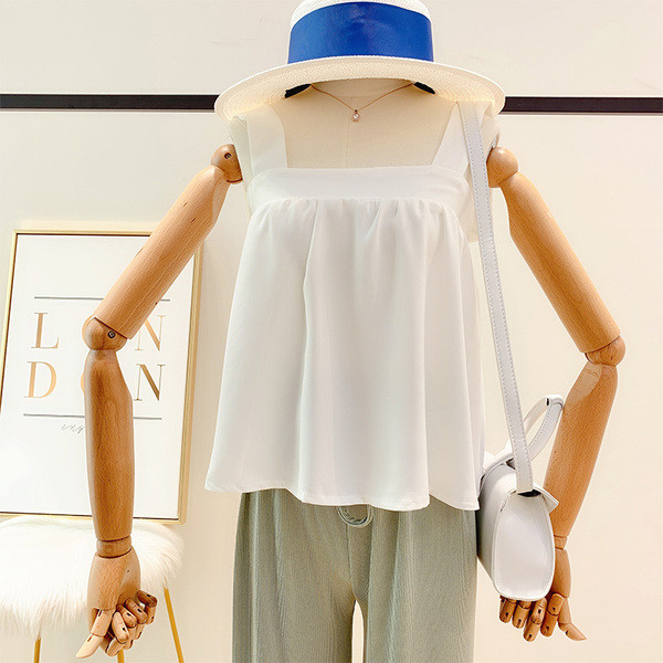 Napi női felső, széles pántokkal