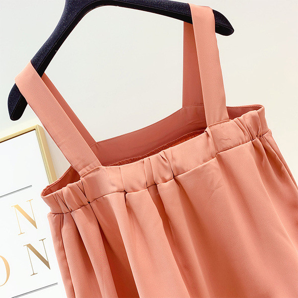 Napi női felső, széles pántokkal