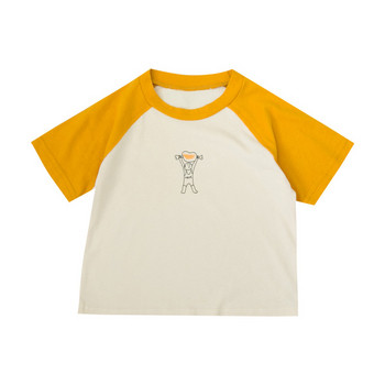Детска ежедневна тениска в два цвята-за момчета