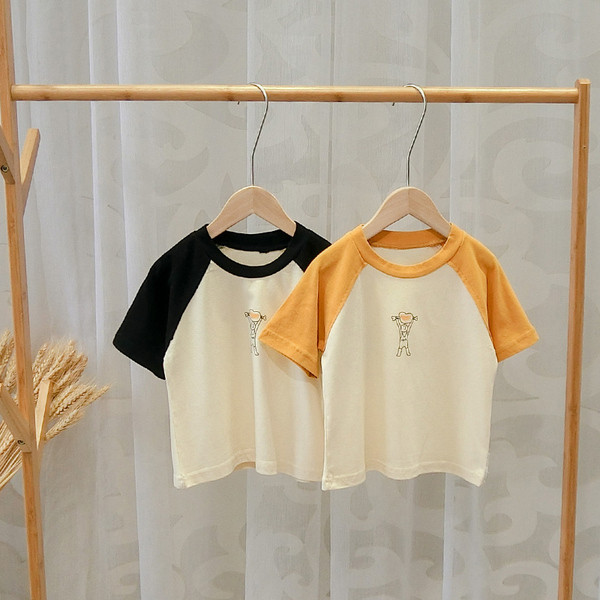 Gyermek alkalmi póló két színben - fiúknak