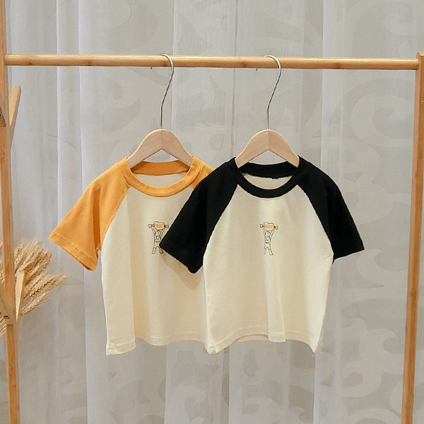 Gyermek alkalmi póló két színben - fiúknak