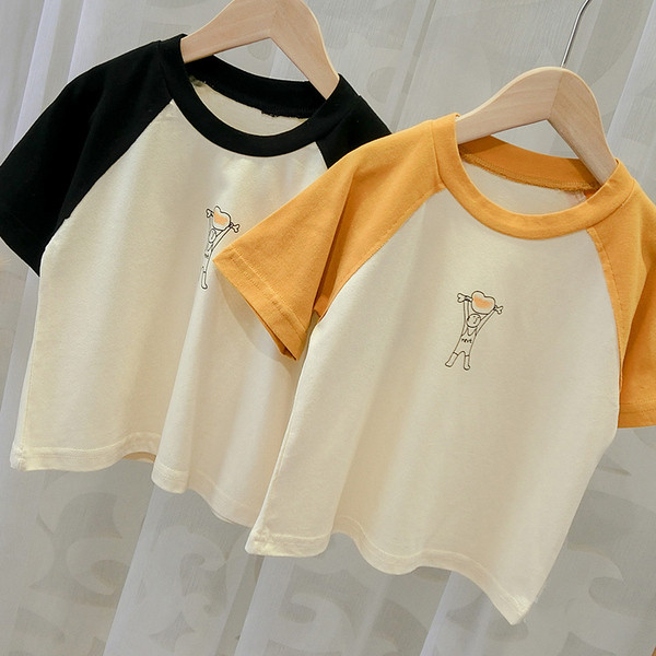 Gyermek alkalmi póló két színben - fiúknak