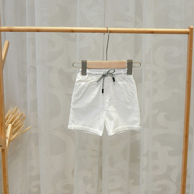 Pantaloni scurți pentru băieți în două culori cu cravate