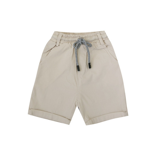 Pantaloni scurți pentru băieți în două culori cu cravate