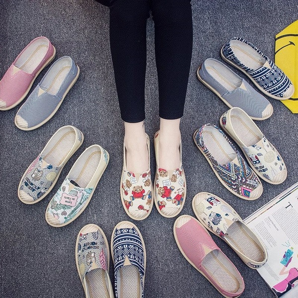 Espadrile zilnice dama in diferite culori