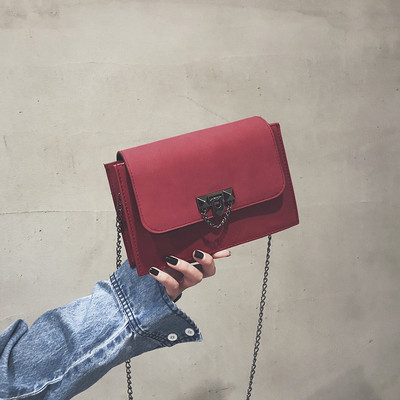 Модерна дамска малка чанта с дълга дръжка в няколко цвята