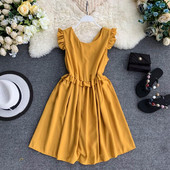 Rochie casual de dama cu maneci scurte in diferite culori