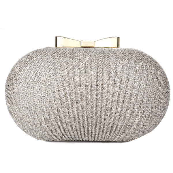 Elegáns női kulcs fényes hatással arany és ezüst színben