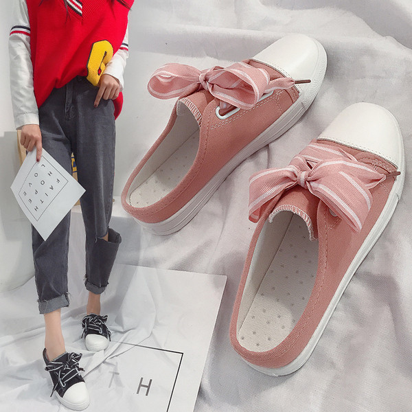 Adidasi de dama cu toc deschis in mai multe culori