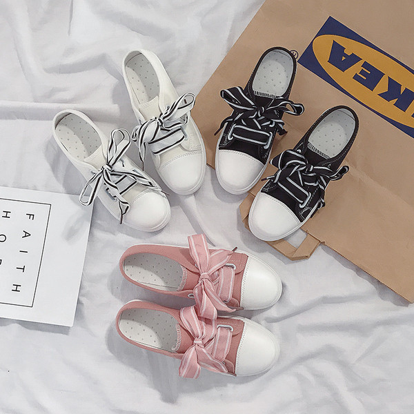 Adidasi de dama cu toc deschis in mai multe culori