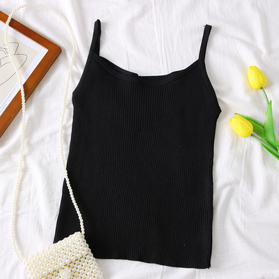 Maieu modern de damă în patru culori cu bretele subțiri