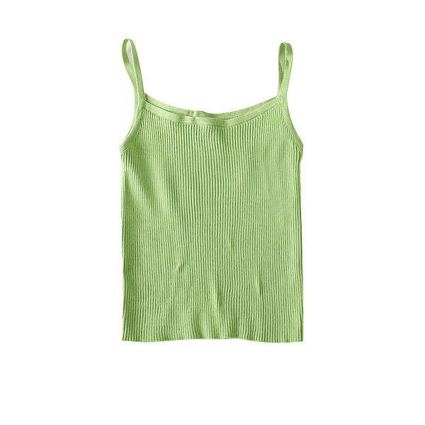 Maieu modern de damă în patru culori cu bretele subțiri