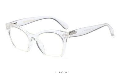 Modern női szemüveg átlátszó lencsékkel több színben