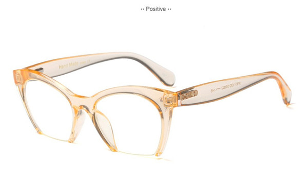 Modern női szemüveg átlátszó lencsékkel több színben