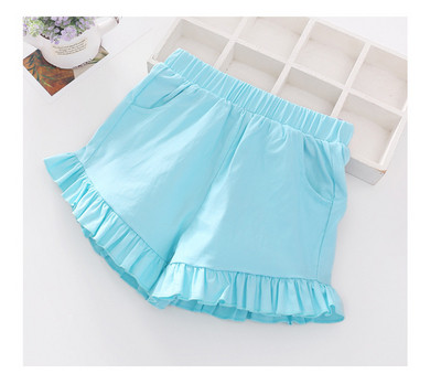 Gyerek rövidnadrág lányoknak három színben zsebbel