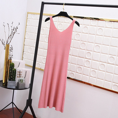 Stílusos női ruha sima modell több színben