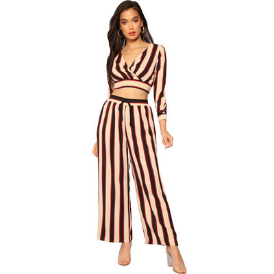 Csíkos női szett két színben