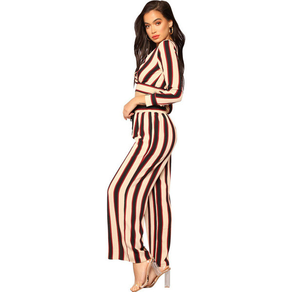 Csíkos női szett két színben