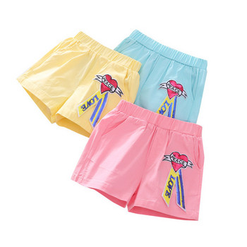 Детски къси панталони в три цвята с пайети-за момичета 
